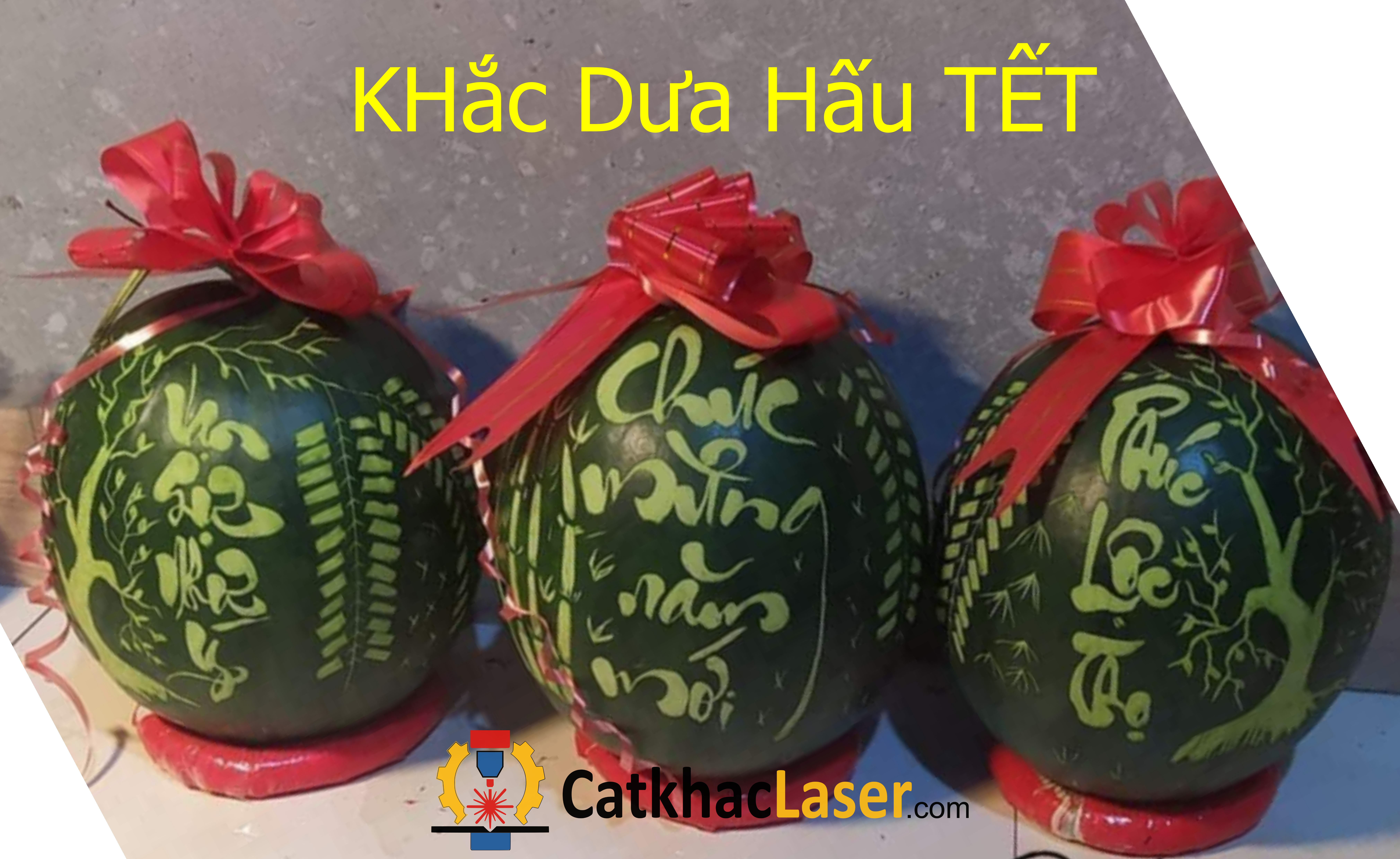 Dịch vụ Khắc Dưa Hấu Tết và Ý Nghĩa Văn Hóa